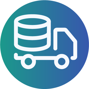 データベースの移行のアイコン